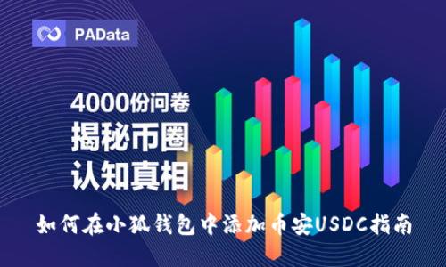 如何在小狐钱包中添加币安USDC指南