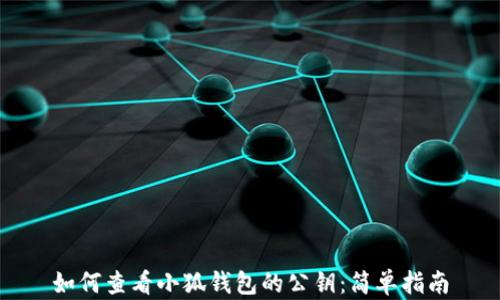 
如何查看小狐钱包的公钥：简单指南