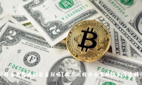 比特币钱包地址能查到吗？揭示比特币交易的隐私与透明性
