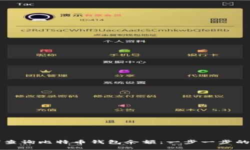 如何查询比特币钱包余额：一步一步的指南